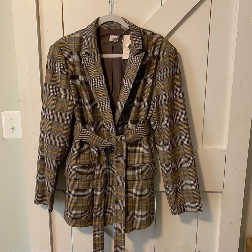 Plaid Pantsuit